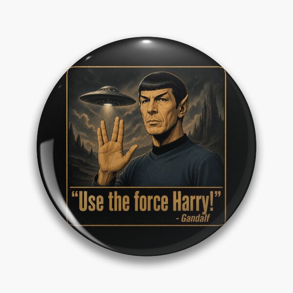 Item preview, Use the force Harry!- Gandalf designed and sold by Bruce Custom Creations.