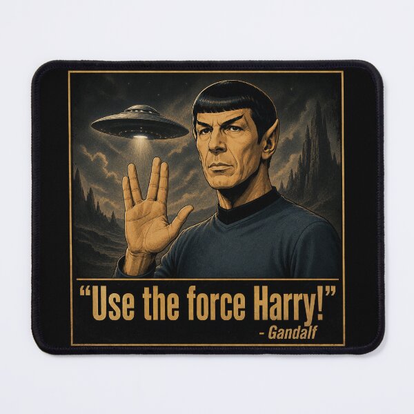 Item preview, Use the force Harry!- Gandalf designed and sold by Bruce Custom Creations.