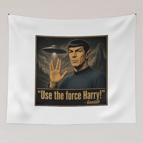 Item preview, Use the force Harry!- Gandalf designed and sold by Bruce Custom Creations.