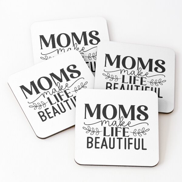 Item preview, Moms Make Life Beautiful designed and sold by tellit24seven.