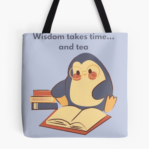 Item preview, Wisdom takes time...and tea designed and sold by creativityisfun.