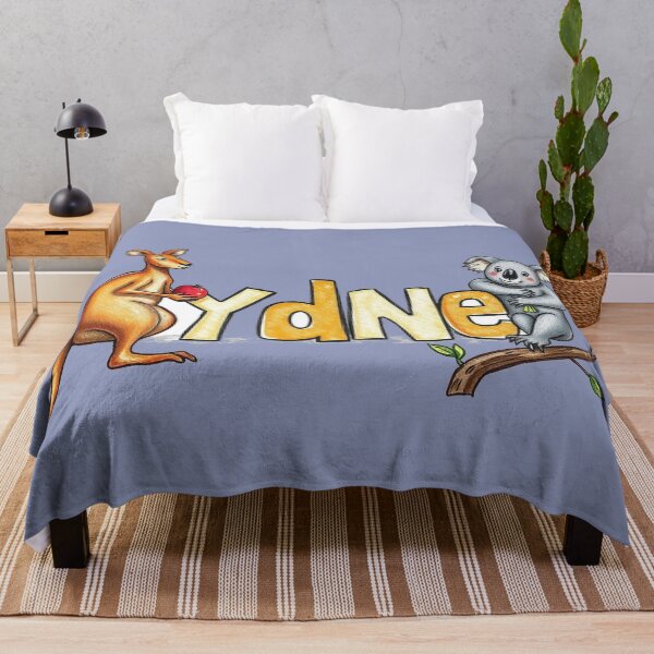 Item preview, Sydney text with kangaroo and koala designed and sold by CreationsNicB.