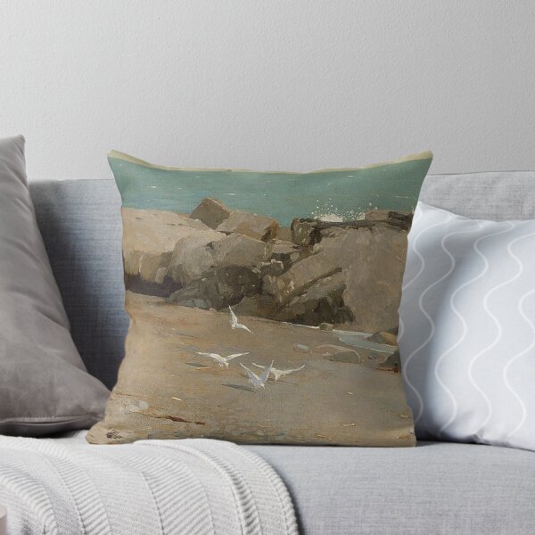 Item preview, Winslow Homer -Rocky Coast and Gulls designed and sold by tomorrowsart.