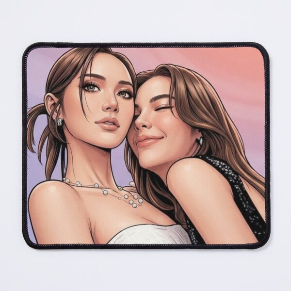 Item preview, Hugs LmSy Thai GL Tv Series Lgbtq+ Sapphic WLW Home Decor Poster Print Art Comic Pride designed and sold by Mind Space.