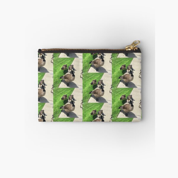 Item preview, Canada Geese Gathering on the Sidewalk designed and sold by KaleChub.