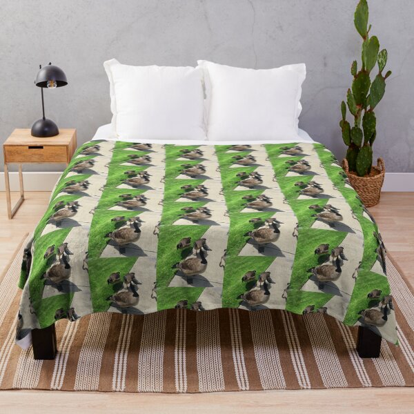 Item preview, Canada Geese Gathering on the Sidewalk designed and sold by KaleChub.