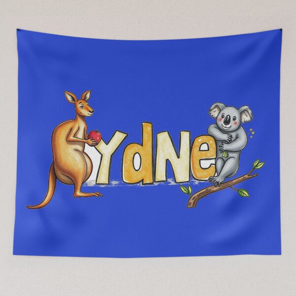 Item preview, Sydney text with kangaroo and koala designed and sold by CreationsNicB.