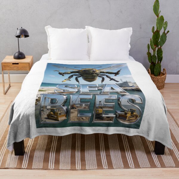 Item preview, Navy Sea Bees Print designed and sold by Lichentroupe63.