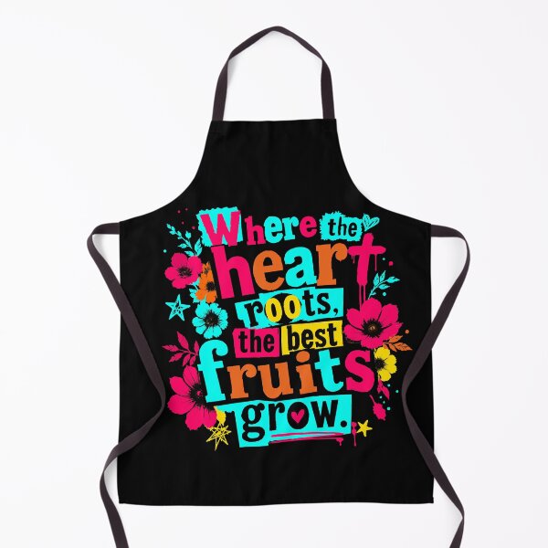 Item preview, Where The Heart Roots Best Fruit Grows Inspirational Gardening Gift designed and sold by ShetuAhsan.
