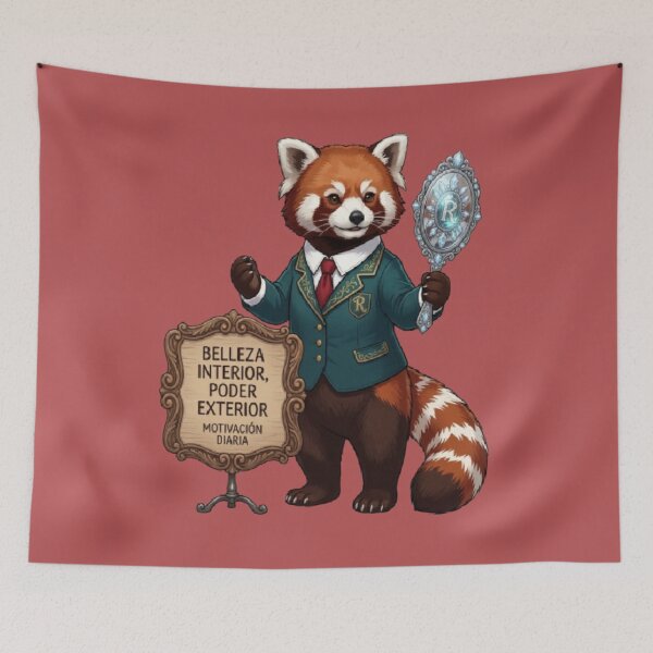 Item preview, elegant,red,panda,motivational,mirror,power. designed and sold by XertHardcore.