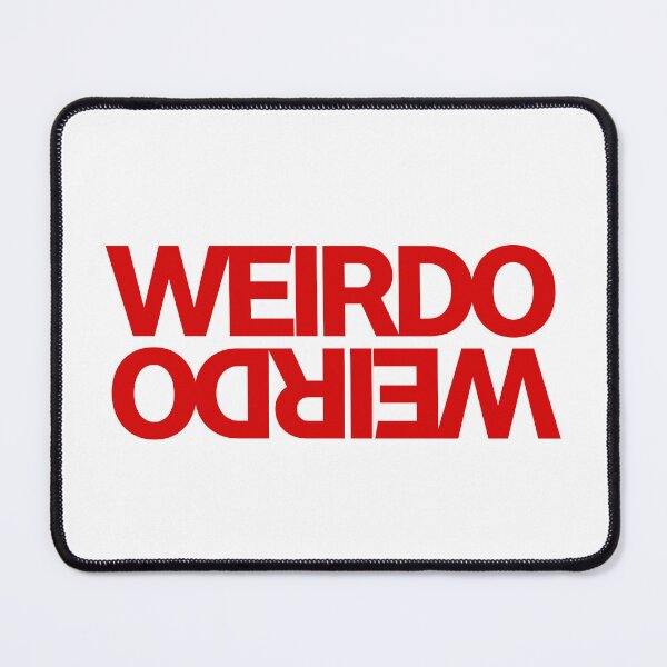 Item preview, Weirdo Typography Quote designed and sold by MissLotusStudio.