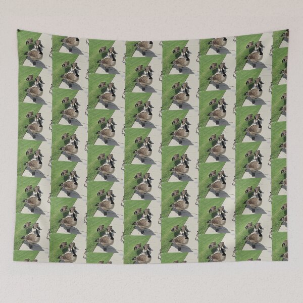 Item preview, Canada Geese Gathering Digital Painting designed and sold by KaleChub.