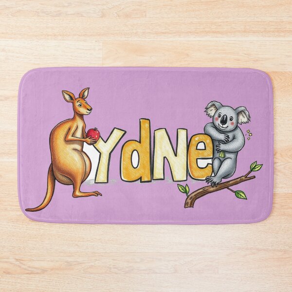 Item preview, Sydney text with kangaroo and koala designed and sold by CreationsNicB.