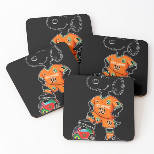 Item preview, Worldcup 2026 Ivory Coast Team Funny Snoopy Soccer designed and sold by Gari-9.