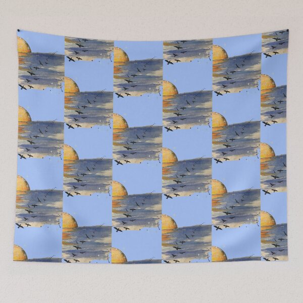 Item preview, "into the sun" digital collage art designed and sold by GiSilver.