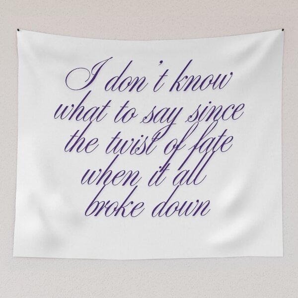 Item preview, Taylor Swift I don't know what to say since designed and sold by kikismithshop.
