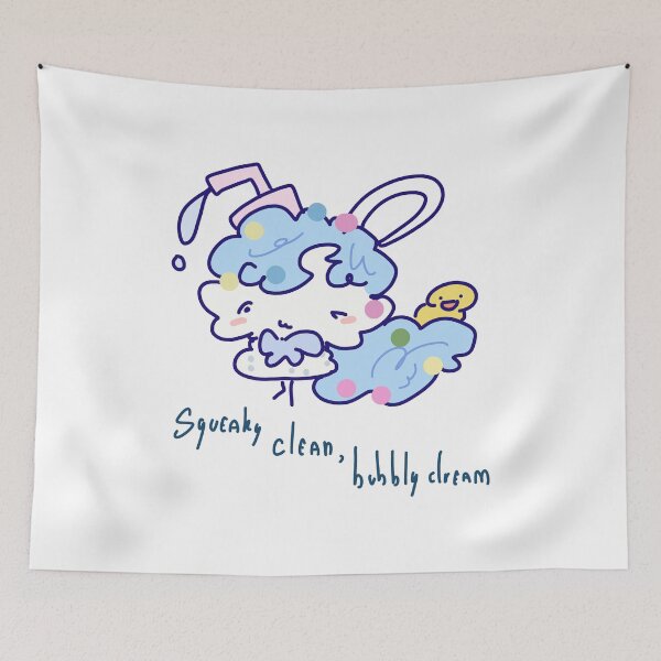 Item preview, Squeaky Clean Bubbly Dream Cute Bunny Bath designed and sold by Baby-Care.