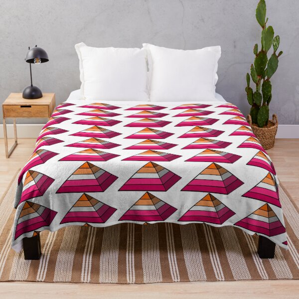 Item preview, Pyramid Pride Flag Lesbian designed and sold by HarveyHandcraftsandDesigns.