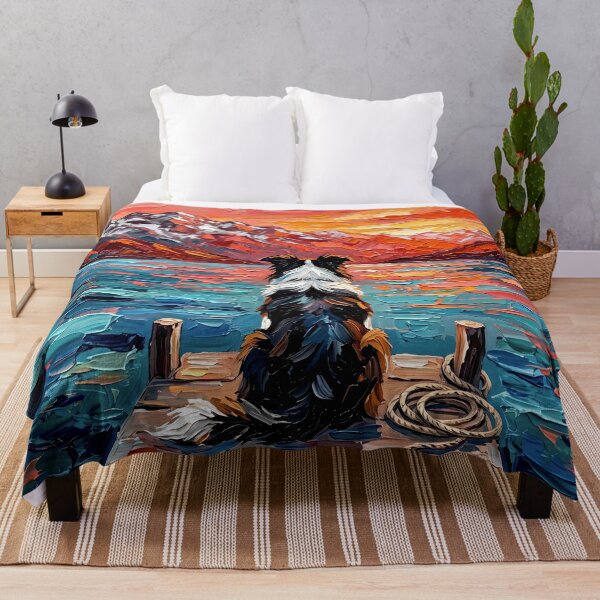 Item preview, On The Dock - Border Collie designed and sold by AjaTrier.
