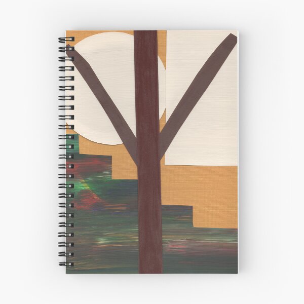 Item preview, Abstract Brown Tree with Geometric Shapes designed and sold by Kristy Carpenter.