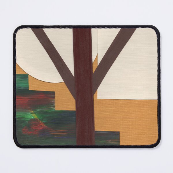 Item preview, Abstract Brown Tree with Geometric Shapes designed and sold by Kristy Carpenter.