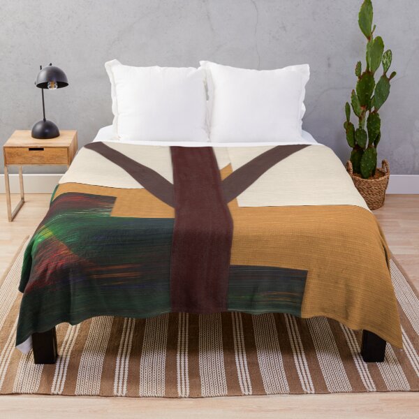 Item preview, Abstract Brown Tree with Geometric Shapes designed and sold by Kristy Carpenter.