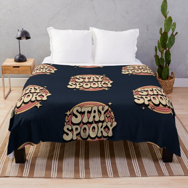 Item preview, Stay Spooky Retro Halloween Groovy Typography Shirt designed and sold by Raw Tigers.