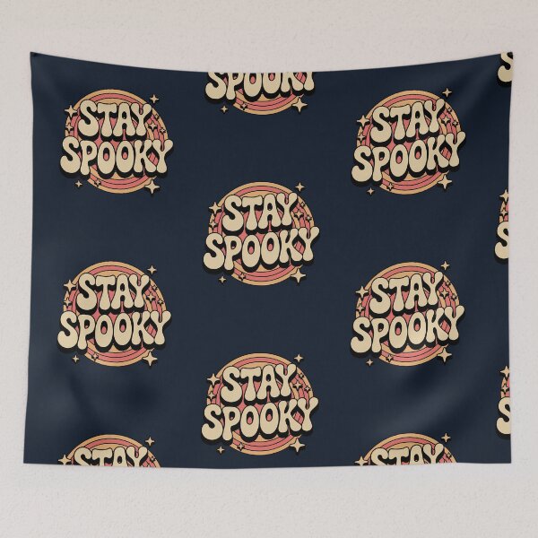 Item preview, Stay Spooky Retro Halloween Groovy Typography Shirt designed and sold by Raw Tigers.