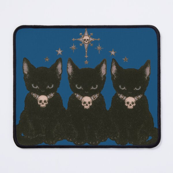 Item preview, Black Cat Coven – Gothic Halloween Trio designed and sold by AL Gothic Whimsy.