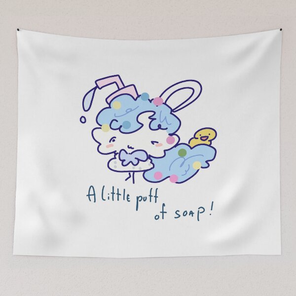 Item preview, A Little Puff of Soap Kawaii Bunny designed and sold by Baby-Care.