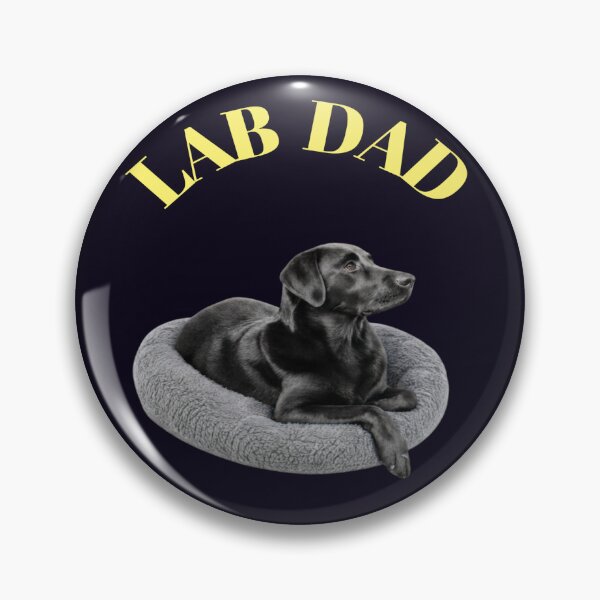 Item preview, LAB DAD BLACK LABRADOR RETRIEVER DOG LOVER GIFT designed and sold by PRINTSCHARMINGM.