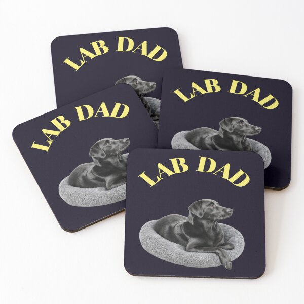 Item preview, LAB DAD BLACK LABRADOR RETRIEVER DOG LOVER GIFT designed and sold by PRINTSCHARMINGM.