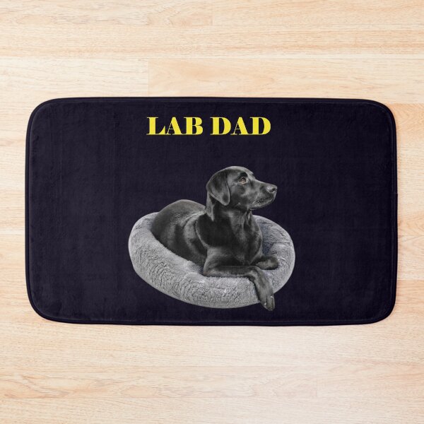 Item preview, LAB DAD BLACK LABRADOR RETRIEVER DOG LOVER GIFT designed and sold by PRINTSCHARMINGM.
