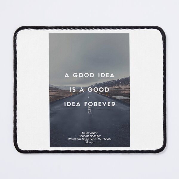 Item preview, David Brent - A Good Idea designed and sold by villadeeke.