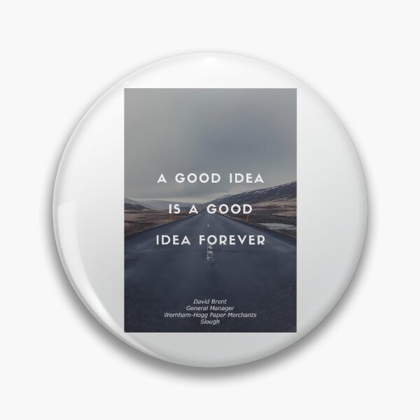 Item preview, David Brent - A Good Idea designed and sold by villadeeke.