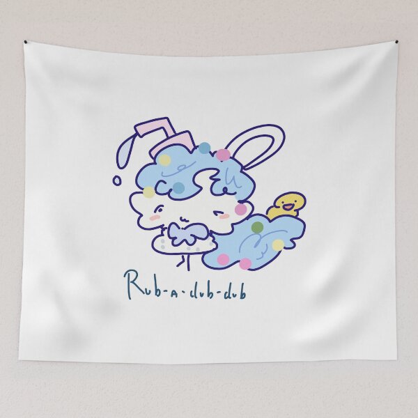 Item preview, Rub-a-Dub-Dub Cute Bunny Bubble Bath designed and sold by Baby-Care.