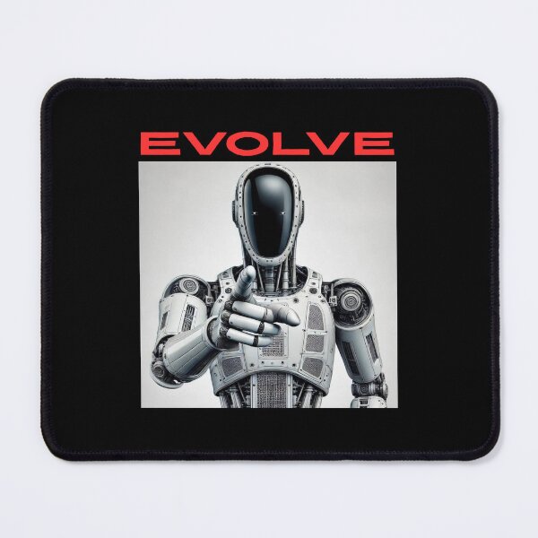 Item preview, Humanoid Robot Evolution T-Shirt | Future of AI & Human Innovation designed and sold by TEEJAMBOREE.