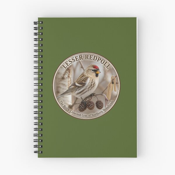 Item preview, LESSER REDPOLL    – The Birch‑Crowned Gem of Northern Woodlands designed and sold by The Digital Compass.