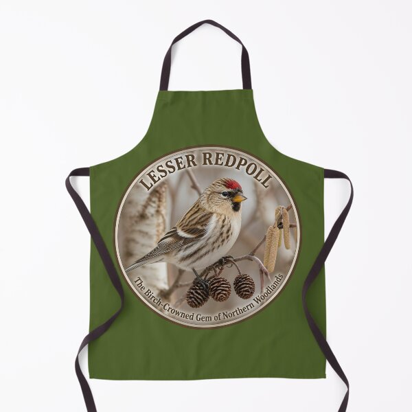 Item preview, LESSER REDPOLL – The Birch‑Crowned Gem of Northern Woodlands designed and sold by The Digital Compass.