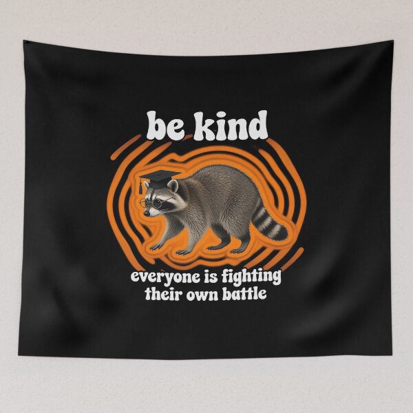 Item preview, Viral Raccoon Meme Be Kind Jimothy designed and sold by Jarya-Menari.