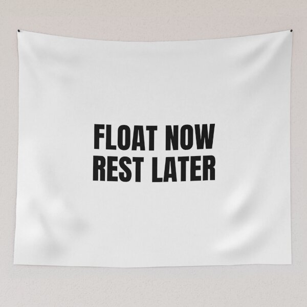 Item preview, Float Now Rest Later (Black) designed and sold by ShipCrewNation.