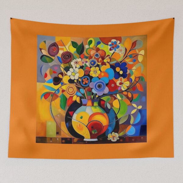 Item preview, Abstract Watercolor Flowers. Office wall art  designed and sold by MalwasBasket.