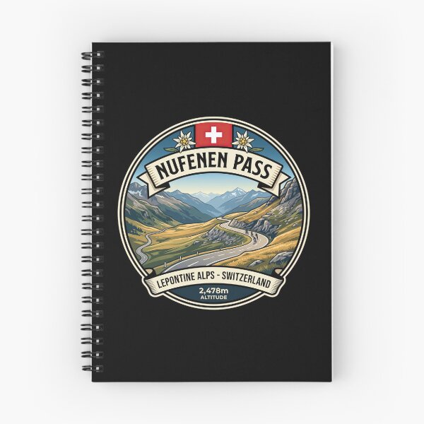 Item preview, Nufenen Pass Alpine Pass Travel Design designed and sold by enzoade.
