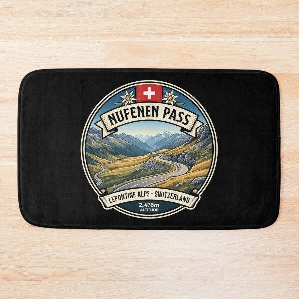 Item preview, Nufenen Pass Alpine Pass Travel Design designed and sold by enzoade.