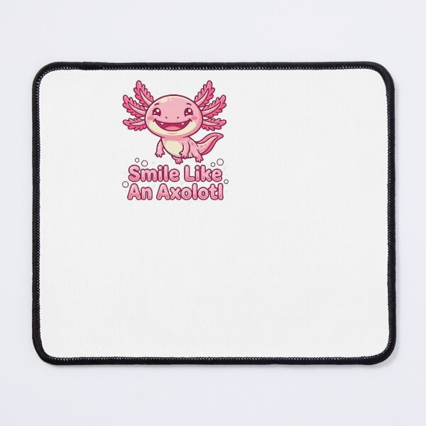 Item preview, Smile Like An Axolotl - Axolotl designed and sold by BinAlgoPix.