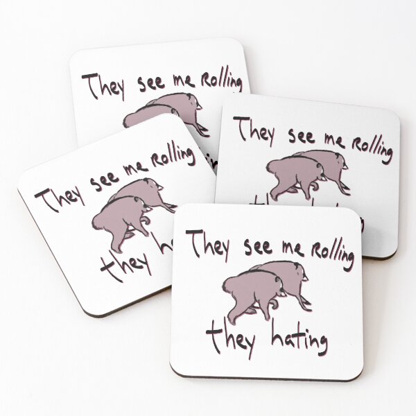 Item preview, They see me driving, they hate it designed and sold by mousse-tache.