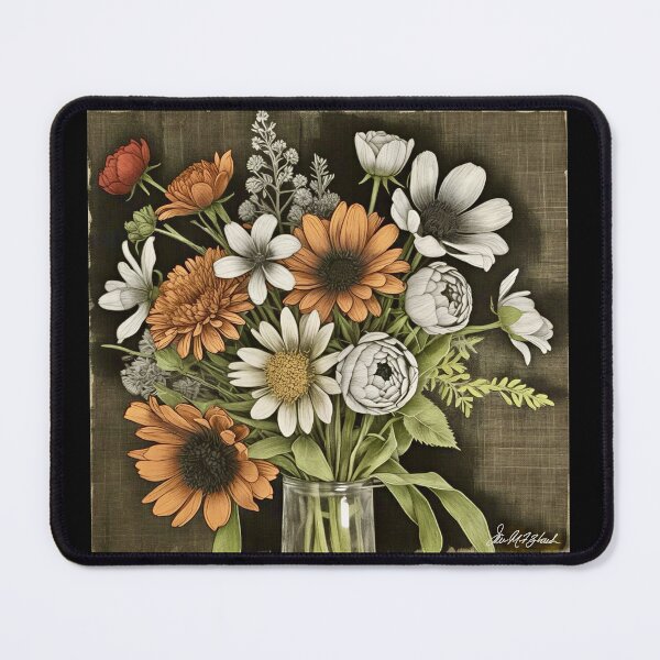 Item preview, Still Life with a Vase of Flowers designed and sold by ©Janis Zroback.