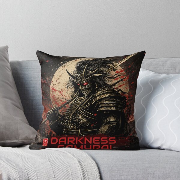 Item preview, Darkness Samurai | Demonic Warrior of the Blood Moon designed and sold by Fei Long Design Hub.