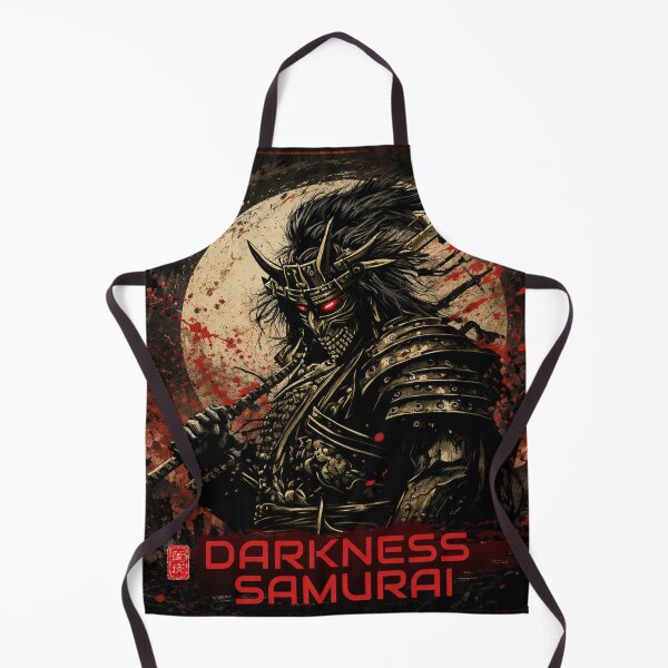 Item preview, Darkness Samurai | Demonic Warrior of the Blood Moon designed and sold by Fei Long Design Hub.