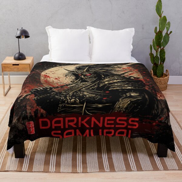 Item preview, Darkness Samurai | Demonic Warrior of the Blood Moon designed and sold by Fei Long Design Hub.